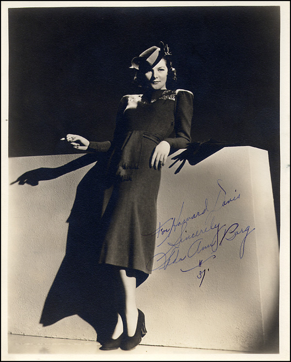 Lot 1021 Veda Ann Borg