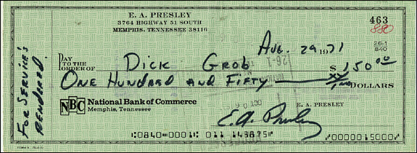 Lot 797 Elvis Presley