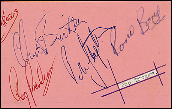 Lot 680  Gerry and the Pacemakers and The Troggs