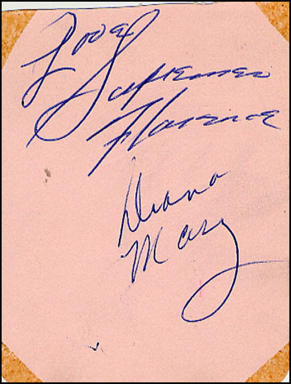 Lot 844 The Supremes