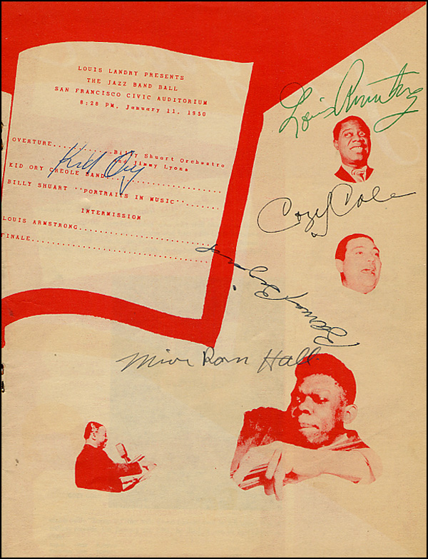 Lot 542 Louis Armstrong and Jazz Greats