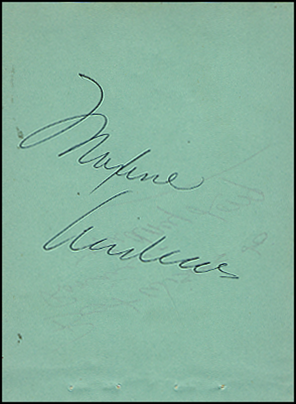 Lot 538  Andrews Sisters