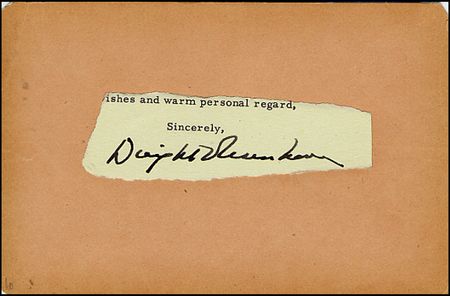 Lot #19 Dwight D. Eisenhower