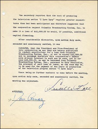 Lot #953 Lucille Ball and Desi Arnaz - Image 1