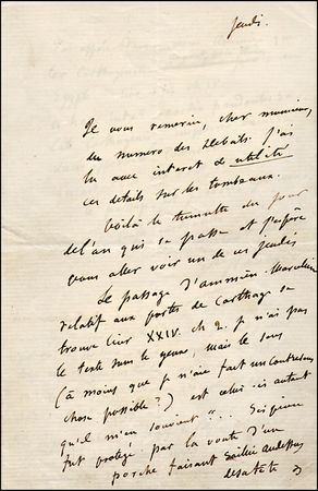 Lot #415 Gustave Flaubert - Image 2