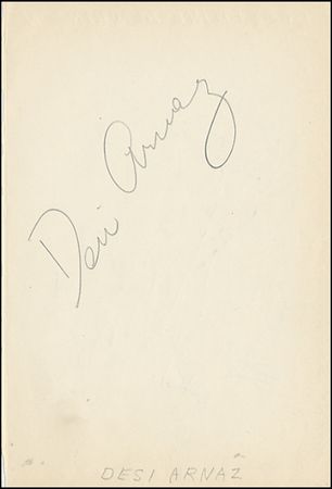 Lot #952 Lucille Ball & Desi Arnaz - Image 1