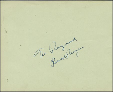 Lot #1681 Ronald Reagan and Cary Grant - Image 2