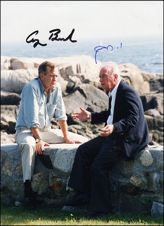 Lot #5 George Bush and Yitzhak Rabin