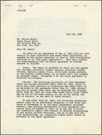 Lot #1004 Milton Berle - Image 3