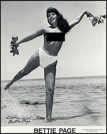 Lot #1630 Bettie Page - Image 1