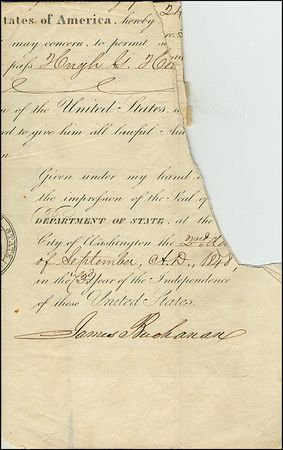 Lot #4 James Buchanan
