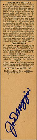 Lot #2079 Joe DiMaggio - Image 1