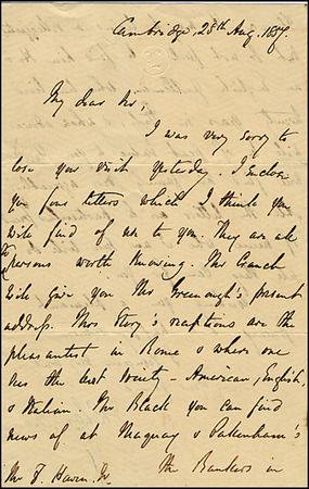 Lot #439 James Russell Lowell - Image 2