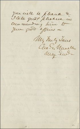 Lot #293 George C. Meade - Image 1