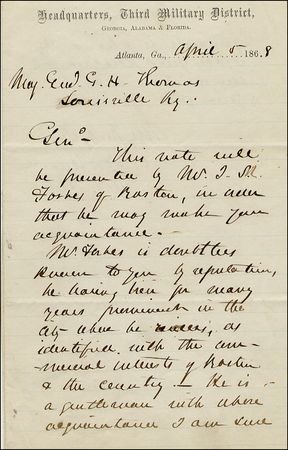 Lot #293 George C. Meade - Image 2