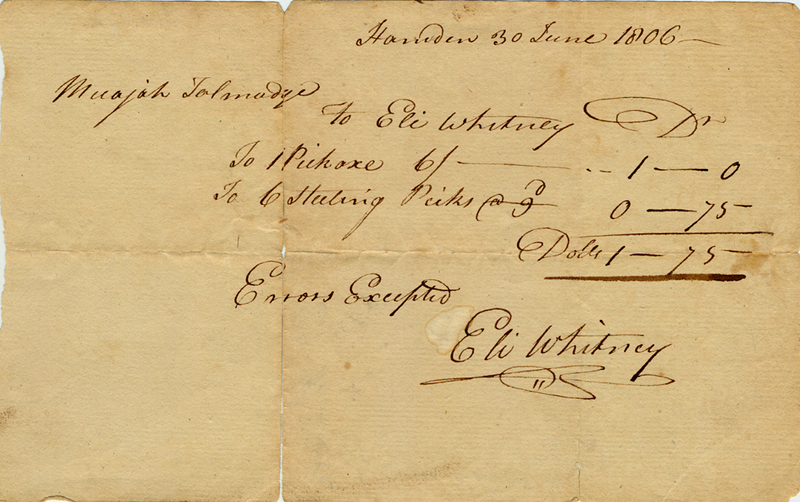 Lot 268 Eli Whitney