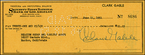 Lot 1275 Clark Gable