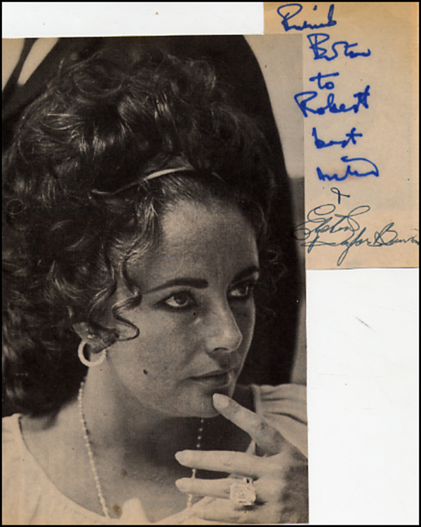 Lot 1962 Elizabeth Taylor and Richard Burton