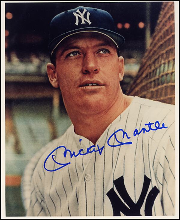 Lot 2228 Mickey Mantle