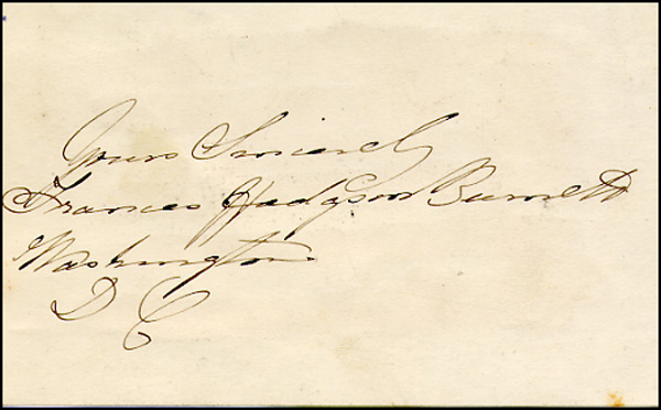 Lot 387 Frances Hodgson Burnett