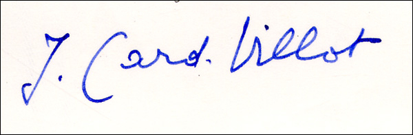 Lot 265 John Cardinal Villot
