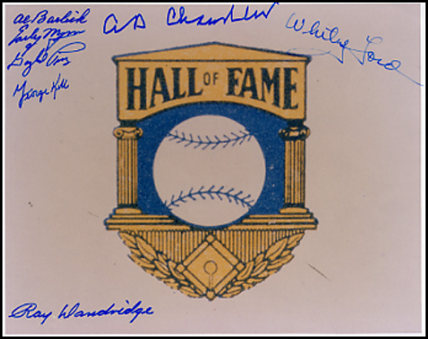 Lot 2131 Baseball Hall of Famers