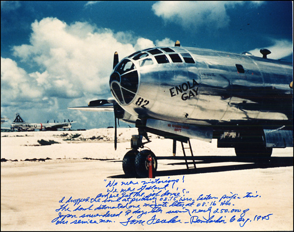 Lot 285 Enola Gay: Ferebee, Thomas
