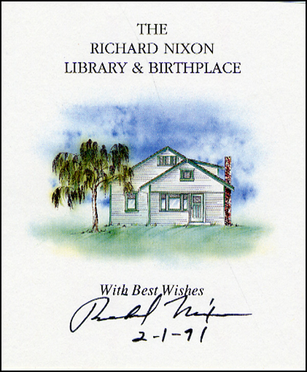 Lot 69 Richard Nixon