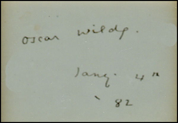 Lot 468 Oscar Wilde