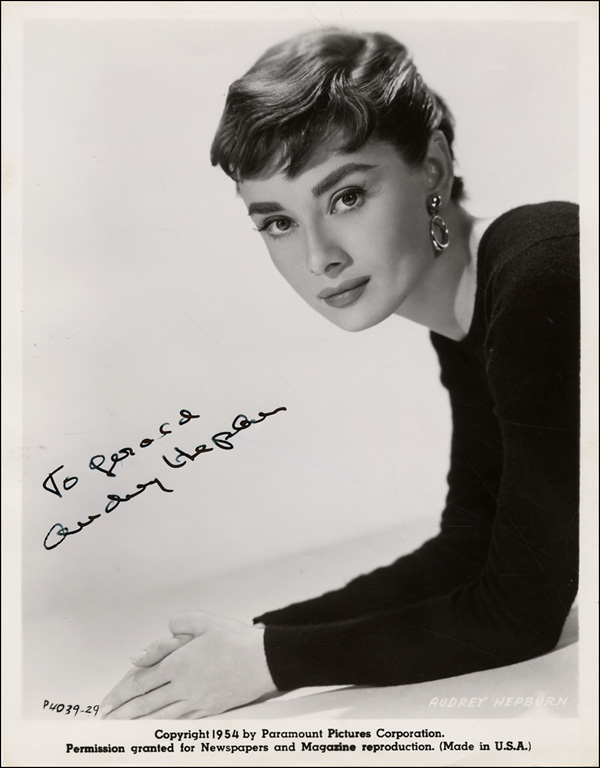Lot 1379 Audrey Hepburn