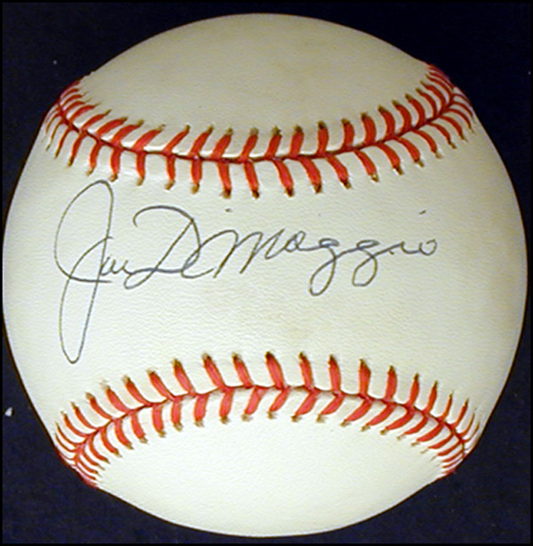 Lot 2176 Joe DiMaggio