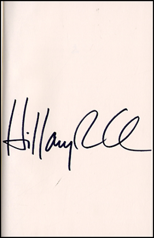 Lot 26 Hillary Clinton