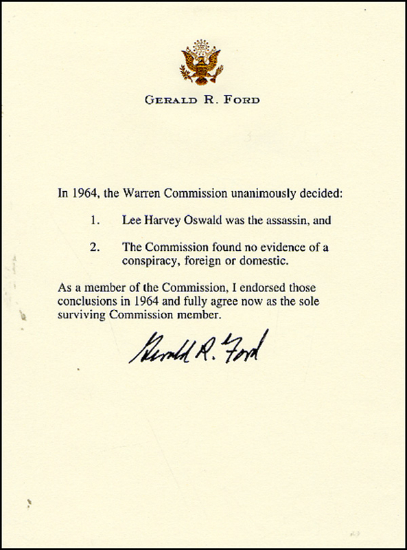 Lot 37 Gerald Ford