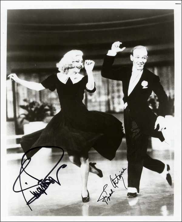 Lot 924 Fred Astaire and Ginger Rogers