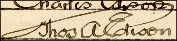 Lot 135 Thomas Edison