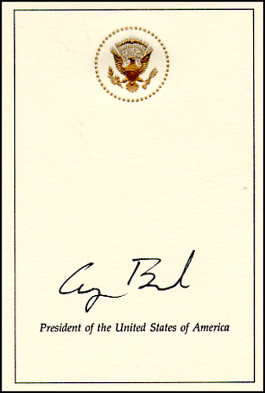 Lot 6 George Bush