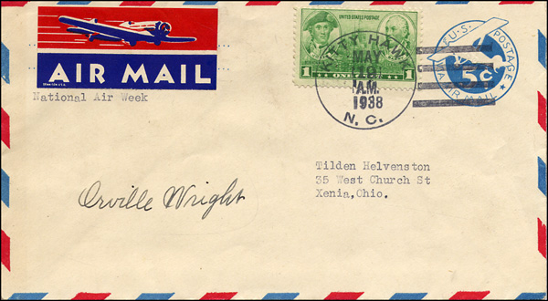 Lot 376 Orville Wright