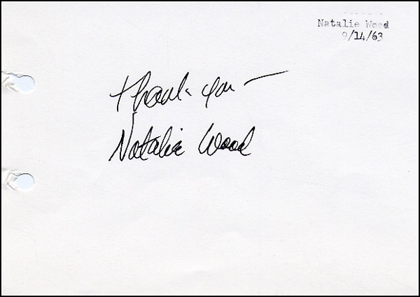 Lot 2099 Natalie Wood