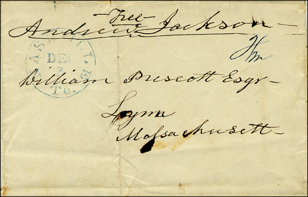 Lot 49 Andrew Jackson