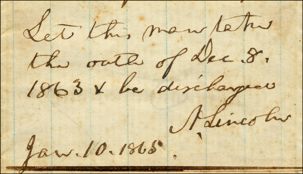 Lot 57 Abraham Lincoln
