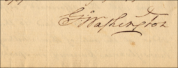 Lot 93 George Washington