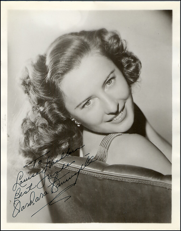 Lot 1906 Barbara Stanwyck