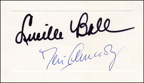 Lot 944 Lucille Ball and Desi Arnaz