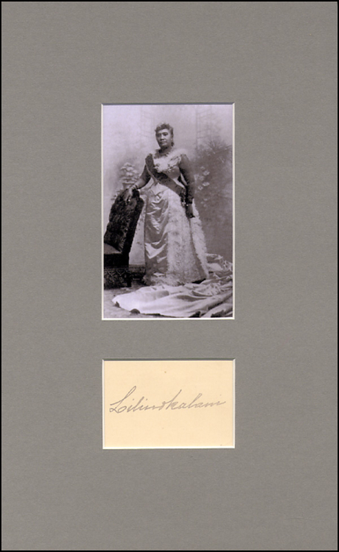 Lot 205 Lydia K. Liliuokalani