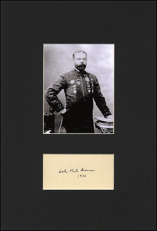 Lot 825 John Philip Sousa