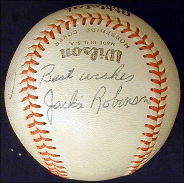 Lot 2257 Jackie Robinson