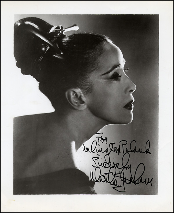 Lot 1325 Martha Grahame