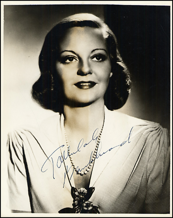 Lot 953 Tallulah Bankhead