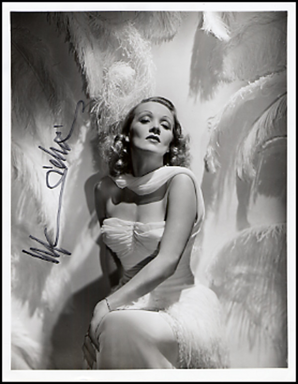 Lot 1191 Marlene Dietrich