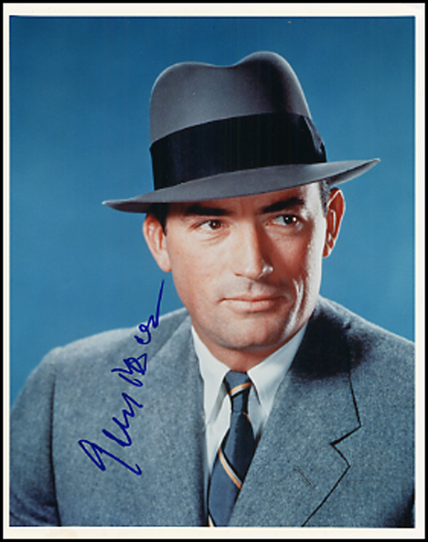 Lot 1734 Gregory Peck